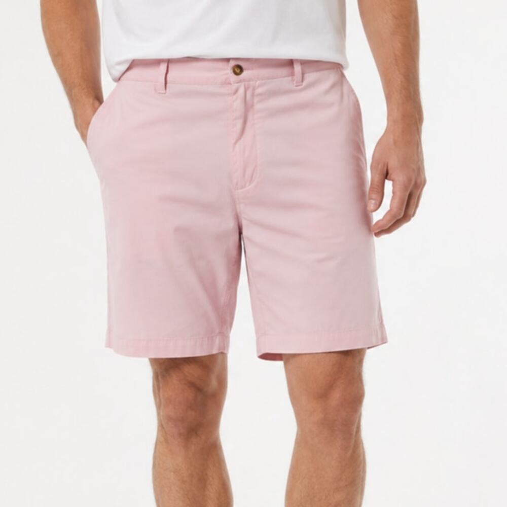 Orvis Pink Chino Golf Shorts Mens Size 36